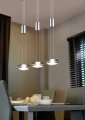 Lampa wisząca FRANKLIN Mosiądz mat LED 3x9W 3000K ściemnialna Trio 326510308 | 4017807510102 noxbox lampynox www.lampynox.pl