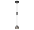 Lampa wisząca FRANKLIN Antracyt LED 9W 3000K ściemnialna Trio 326510142 | 4017807510058 noxbox lampynox www.lampynox.pl