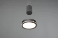 Lampa wisząca FRANKLIN Antracyt LED 9W 3000K ściemnialna Trio 326510142 | 4017807510058 noxbox lampynox www.lampynox.pl