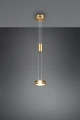 Lampa wisząca FRANKLIN Mosiądz mat LED 9W 3000K ściemnialna Trio 326510108 | 4017807510041 noxbox lampynox www.lampynox.pl