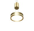 Lampa wisząca FRANKLIN Mosiądz mat LED 9W 3000K ściemnialna Trio 326510108 | 4017807510041 noxbox lampynox www.lampynox.pl