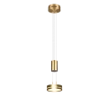 Lampa wisząca FRANKLIN Mosiądz mat LED 9W 3000K ściemnialna Trio 326510108 | 4017807510041 noxbox lampynox www.lampynox.pl