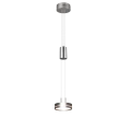 Lampa wisząca FRANKLIN Nikiel mat LED 9W 3000K ściemnialna Trio 326510107 | 4017807510034 noxbox lampynox www.lampynox.pl