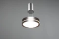 Lampa wisząca FRANKLIN Nikiel mat LED 9W 3000K ściemnialna Trio 326510107 | 4017807510034 noxbox lampynox www.lampynox.pl