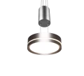 Lampa wisząca FRANKLIN Nikiel mat LED 9W 3000K ściemnialna Trio 326510107 | 4017807510034 noxbox lampynox www.lampynox.pl