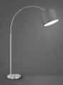 Lampa podłogowa stojąca HOTEL Szara E27 Wysokość regulowana Trio 461100111 | 4017807508673 noxbox lampynox www.lampynox.pl