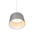 Lampa wisząca HOTEL Szary E27 Trio 303300111 | 4017807508703 noxbox lampynox www.lampynox.pl
