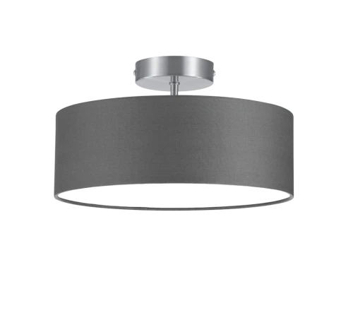 Lampa sufitowa HOTEL Szary śr. 30cm 2xE14 Trio 603900211 | 4017807505603 noxbox lampynox www.lampynox.pl