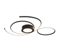 Lampa sufitowa JIVE Czarny mat LED DIM Pilot 48W 2700-6000K Ściemnialna Trio 623419232 | 4017807506280 noxbox lampynox www.lampynox.pl