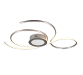 Lampa sufitowa JIVE Nikiel mat LED DIM Pilot 48W 2700-6000K Ściemnialna Trio 623419207 | 4017807506266 noxbox lampynox www.lampynox.pl