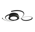 Lampa sufitowa JIVE Czarny mat LED DIM Pilot 36W 2700-6000K Ściemnialna Trio 623410232 | 4017807506259 noxbox lampynox www.lampynox.pl