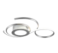 Lampa sufitowa JIVE Nikiel mat LED DIM Pilot 36W 2700-6000K Ściemnialna Trio 623410207 | 4017807506235 noxbox lampynox www.lampynox.pl