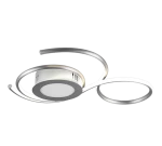 JIVE Nikiel mat LED DIM Pilot 36W 2700-6000K Ściemnialna Lampa sufitowa Trio 623410207