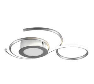 JIVE Nikiel mat LED DIM Pilot 36W 2700-6000K Ściemnialna Lampa sufitowa Trio 623410207