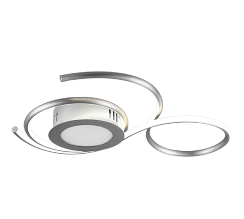 Lampa sufitowa JIVE Nikiel mat LED DIM Pilot 36W 2700-6000K Ściemnialna Trio 623410207 | 4017807506235 noxbox lampynox www.lampynox.pl