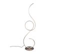 Lampa podłogowa JIVE Nikiel mat LED DIM 23W 2700-6000K Ściemnialna Trio 423410107 | 4017807506297 noxbox lampynox www.lampynox.pl