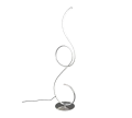 Lampa podłogowa JIVE Nikiel mat LED DIM 23W 2700-6000K Ściemnialna Trio 423410107 | 4017807506297 noxbox lampynox www.lampynox.pl