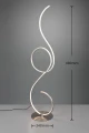 Lampa podłogowa JIVE Nikiel mat LED DIM 23W 2700-6000K Ściemnialna Trio 423410107 | 4017807506297 noxbox lampynox www.lampynox.pl