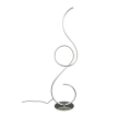 Lampa podłogowa JIVE Nikiel mat LED DIM 23W 2700-6000K Ściemnialna Trio 423410107 | 4017807506297 noxbox lampynox www.lampynox.pl