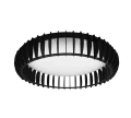 Lampa sufitowa MONTE Czarny mat LED DIM PILOT 38W 3000-6500K RL R62171932 | 4017807504606 noxbox lampynox www.lampynox.pl