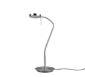 Lampka stołowa MONZA Nikiel mat LED DIM 12W 2300-3000-4000K ściemnialna Trio 523310107 | 4017807505771 noxbox lampynox www.lampynox.pl