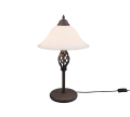 Lampa stołowa RUSTICA Brąz 2xE14 Trio 501000224 | 4017807504729 noxbox lampynox www.lampynox.pl