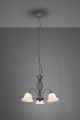 Lampa wisząca RUSTICA Brąz 3xE14 Trio 101000324 | 4017807504675 noxbox lampynox www.lampynox.pl