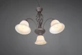 Lampa wisząca RUSTICA Brąz 3xE14 Trio 101000324 | 4017807504675 noxbox lampynox www.lampynox.pl