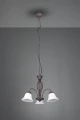 Lampa wisząca RUSTICA Brąz 3xE14 Trio 101000324 | 4017807504675 noxbox lampynox www.lampynox.pl
