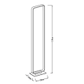 Lampa podłogowa MIKA LED ściemnialna 2x8W 3000K Lucide 797011630  5411212791566 lampynox noxbox www.lampynox.pl 6.jpg