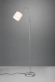 Lampa podłogowa stojąca TOMMY Nikiel mat | Biały E14 RL R46331001 | 4017807502930 noxbox lampynox www.lampynox.pl