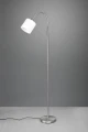 Lampa podłogowa stojąca TOMMY Nikiel mat | Biały E14 RL R46331001 | 4017807502930 noxbox lampynox www.lampynox.pl