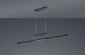 Lampa wisząca TRAJAN Czarny mat LED DIM 42W 2700K-5000K ściemnialna Trio 375310532 | 4017807472233 noxbox lampynox www.lampynox.pl