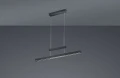 Lampa wisząca TRAJAN Czarny mat LED DIM 42W 2700K-5000K ściemnialna Trio 375310532 | 4017807472233 noxbox lampynox www.lampynox.pl