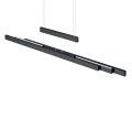 Lampa wisząca TRAJAN Czarny mat LED DIM 42W 2700K-5000K ściemnialna Trio 375310532 | 4017807472233 noxbox lampynox www.lampynox.pl