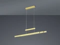 Lampa wisząca TRAJAN Mosiądz mat LED DIM 42W 2700K-5000K ściemnialna Trio 375310508 | 4017807481839 noxbox lampynox www.lampynox.pl