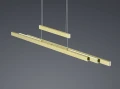 Lampa wisząca TRAJAN Mosiądz mat LED DIM 42W 2700K-5000K ściemnialna Trio 375310508 | 4017807481839 noxbox lampynox www.lampynox.pl