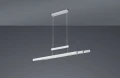 Lampa wisząca TRAJAN Nikiel mat LED DIM 42W 2700K-5000K ściemnialna Trio 375310507 | 4017807472226 noxbox lampynox www.lampynox.pl