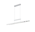 Lampa wisząca TRAJAN Nikiel mat LED DIM 42W 2700K-5000K ściemnialna Trio 375310507 | 4017807472226 noxbox lampynox www.lampynox.pl