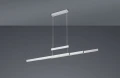 Lampa wisząca TRAJAN Nikiel mat LED DIM 42W 2700K-5000K ściemnialna Trio 375310507 | 4017807472226 noxbox lampynox www.lampynox.pl