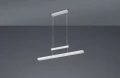 Lampa wisząca TRAJAN Nikiel mat LED DIM 42W 2700K-5000K ściemnialna Trio 375310507 | 4017807472226 noxbox lampynox www.lampynox.pl