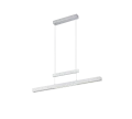 Lampa wisząca TRAJAN Nikiel mat LED DIM 42W 2700K-5000K ściemnialna Trio 375310507 | 4017807472226 noxbox lampynox www.lampynox.pl