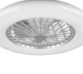 Lampa sufitowa ściemnialna z wentylatorem STRALSUND Tytanowy , LED RGBW 30W, Pilot, efekt świecenia gwiaździsty, barwa światła zmienna RL R62522987 | 4017807491128 noxbox lampynox www.lampynox.pl