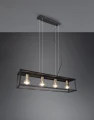 Lampa wisząca VITO Czarny mat 4xE27 RL R30194032 | 4017807503135 noxbox lampynox www.lampynox.pl