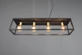 Lampa wisząca VITO Czarny mat 4xE27 RL R30194032 | 4017807503135 noxbox lampynox www.lampynox.pl