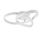 YARA Biały mat LED DIP SWITCH 58W 2300|3000|4000K ściemnialna Lampa sufitowa Trio 626210131