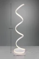 Lampa podłogowa YARA Biały mat LED DIM 34W 2300|3000|4000K ściemnialna Trio 426219131 | 4017807505252 noxbox lampynox www.lampynox.pl