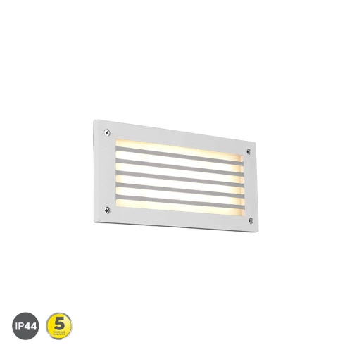 Oprawa wpuszczana schodowo-elewacyjna HARDEY Biały mat LED 9W 3000K Trio 251160131 | 4017807491432 noxbox lampynox www.lampynox.pl