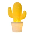 Lampka dekoracyjna stołowa CACTUS Żółty LUCIDE 135130134  5411212133656 lampynox noxbox www.lampynox.pl 2.jpg