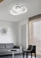 Lampa sufitowa GRANADA Chrom 36W Ściemnialna Trio 673810306 | 4017807505689 noxbox lampynox www.lampynox.pl